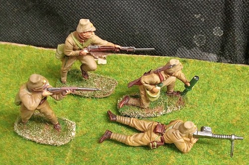 Painted airfix 54mm ww2 - 54mm,