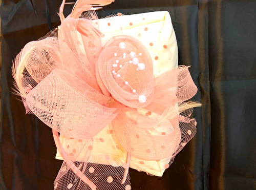 Women pink feather mesh - feather,