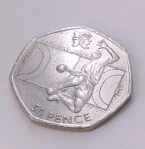 2011 50p handball olympic - handball,