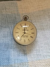 Omega ball manual Table Clock