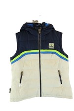 SUPERDRY White Padded Gilet