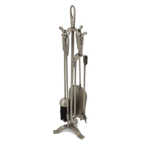 Slemcka pewter metal fireside - metal,