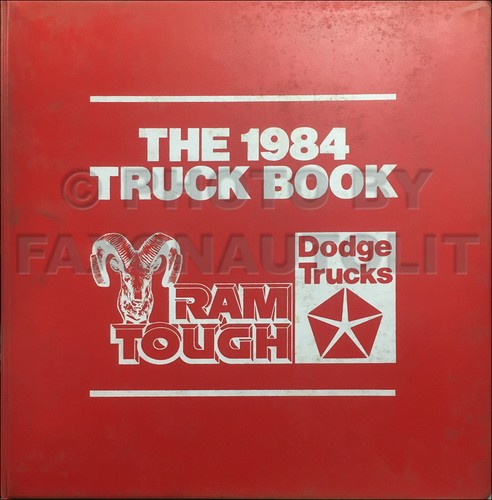 1984 dodge truck data - truck,