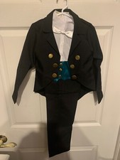 New Chasing Fireflies Downtown Abbey Jimmy Servant Costume Child Size 6