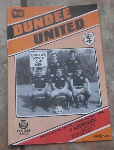1986 dundee united - united, v