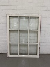 Modern Reclaimed Style Georgian 9 Panel Wooden Panel Window 755 x 985 Or 980mm