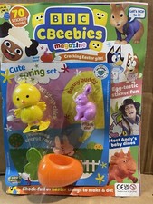 CBeebies Magazine Issue 632 Easter Cute Spring Set Toys