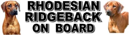Rhodesian ridgeback board - rhodesian,
