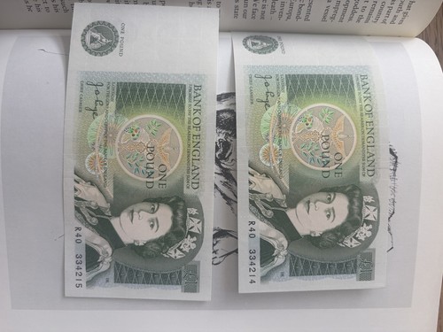 Old bank england - old, notes