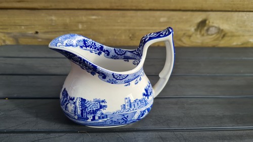 Spode blue and white - and,