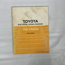 Toyota Van Wagon 1984 OEM Shop