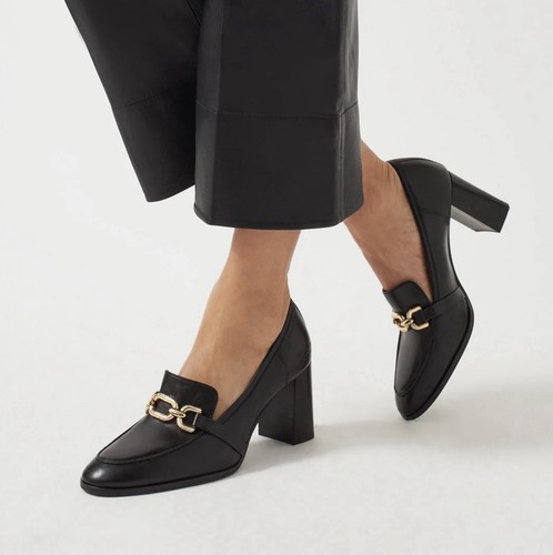 Radley black leather - leather, heeled