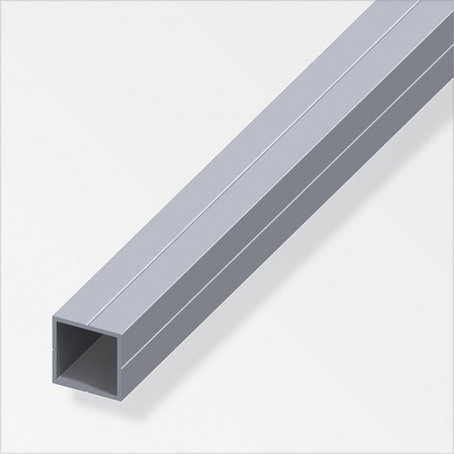 Aluminium square tube - aluminium, profile
