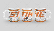 stihl tools Personalised Tea Mug Gift -Garage Mechanic DIY