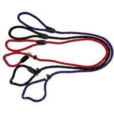 Miro & Makauri Dog Lead Figure of 8 Slip Training Lead Nylon Reflective Thread