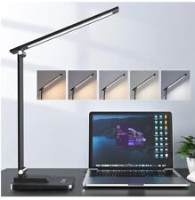 USB Bedside Lamp – Desk Touch LED Night Light Table Reading Charger