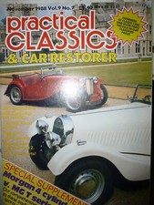 PC 88/11 MORGAN MG T VOLVO 121