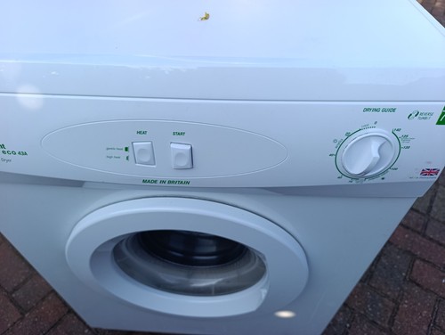 White knight eco46a gas - white, tumble