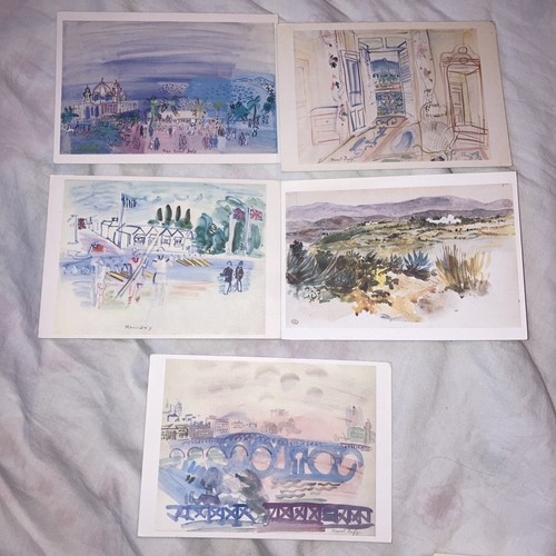 Postcards raoul dufy 5 - postcards,