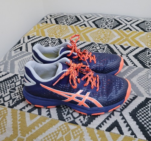 Womens navy asics netburner - womens,