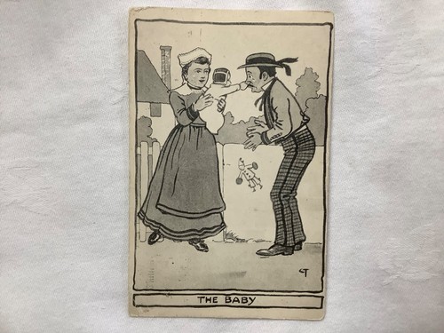 The baby posted 1910 - baby,,