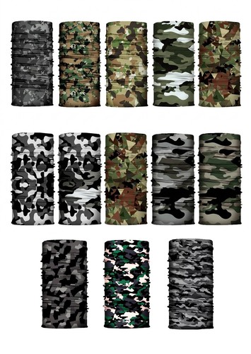 Pack army camo neck - pack, gaiter
