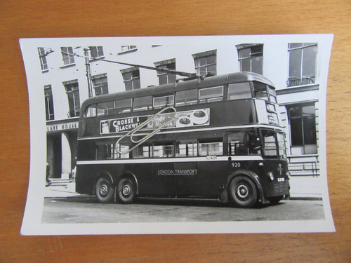 London transport trolleybus - london,