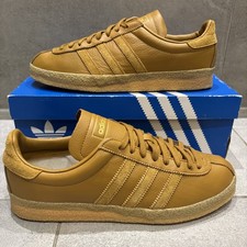 Mens Rare Vintage (2015) Toffee Leather Topanga Trainers Uk 9 OG Box Tags SPZL