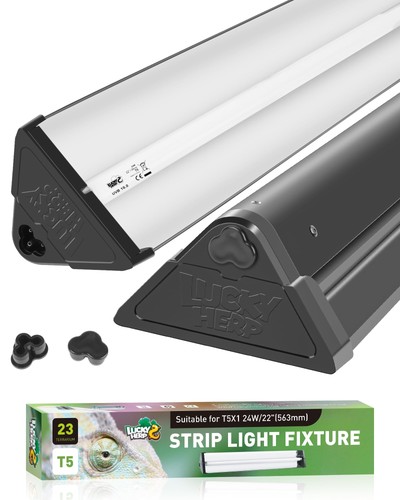Reptile light fixture combo - t5,