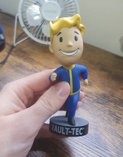 Fallout vault boy bobblehead - boy,
