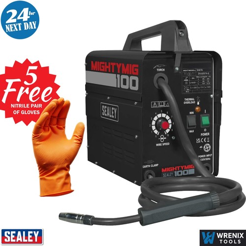 Sealey mightymig100 gasless - sealey,