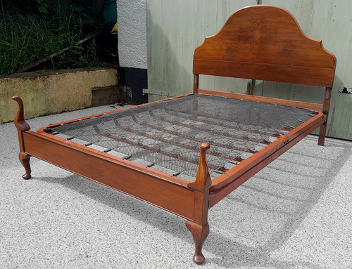 Vintage mahogany sprung - 4',
