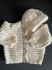 Hand Knitted Set For 0-3