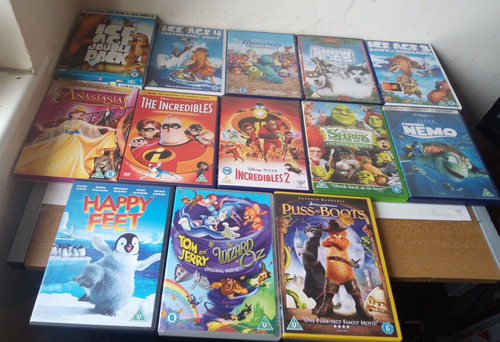 Kids dvd bundle - 14, job