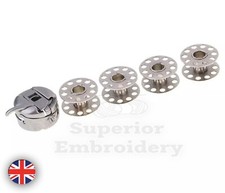 5PCS Steel Bobbins & Shuttle