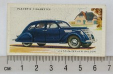 1937 Players Motor Cars 2nd