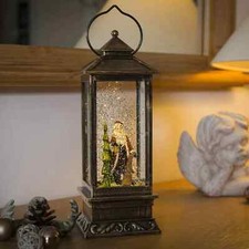 Christmas Snow Globe Lantern