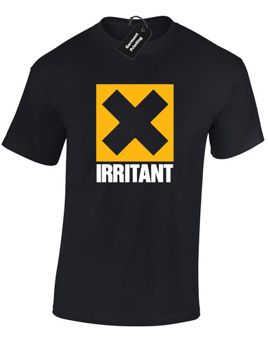 Irritant mens shirt funny - t,