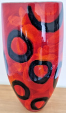 Scarce Poole Pottery Anita Harris Art Pottery Trial Vase 25cm