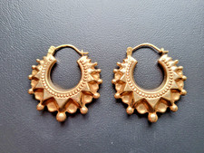 9ct Gold Creole Gypsy Hoop