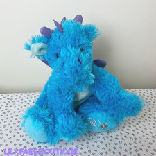 7" Russ Shining stars blue dragon soft toy plushie