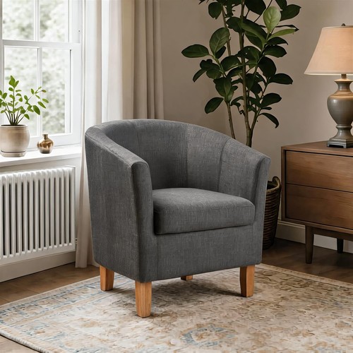Fabric tub chair colour - tub,