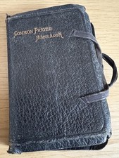 Leather bound Miniature Bible 1911 Book Of Common Prayer Hymns A&M 