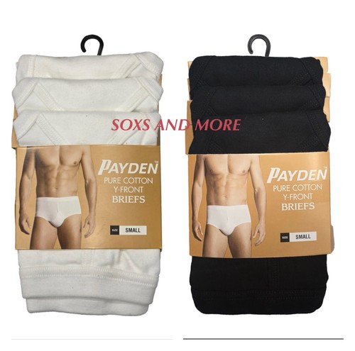 Mens 100 cotton yfront briefs - cotton,