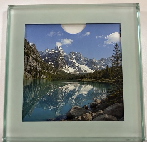 Glass photo insert - insert, set