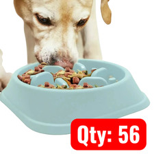56 x Job Lot Dog Bowl Slow