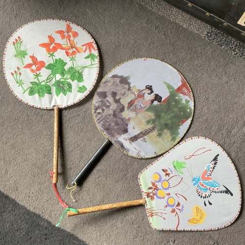 Three vintage oriental - vintage, hand