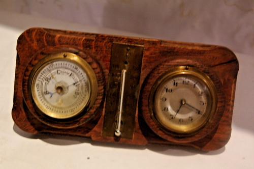 Clock 211 desk barometer - 211,