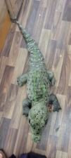 Plush jumbo green crocodile - plush,