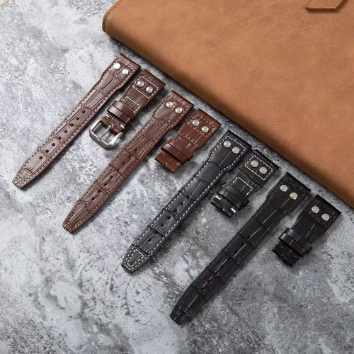 Genuine leather watch band - watch,